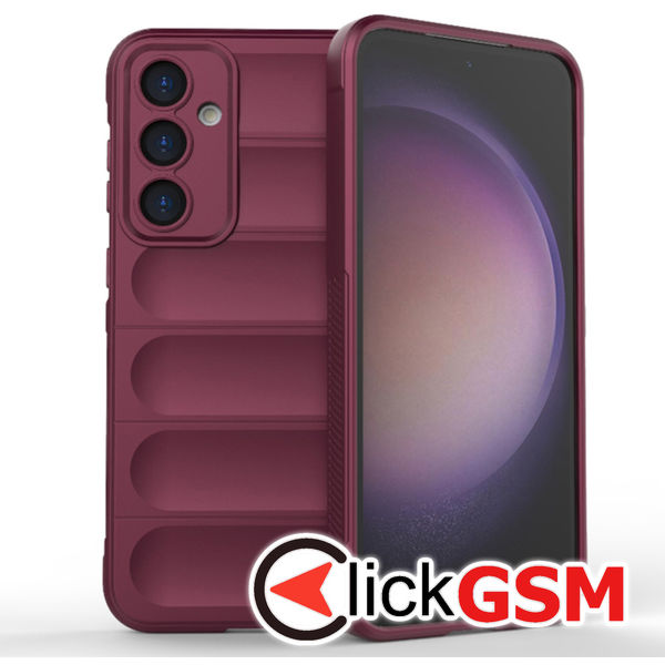 Husa Magic Shield bordo Samsung Galaxy S23 FE 5q4