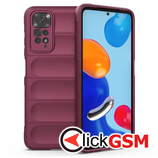 Husa Magic Shield bordo Xiaomi Redmi Note 11 7ve