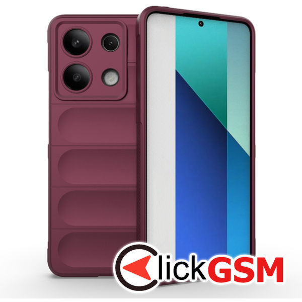 Husa Magic Shield bordo Xiaomi Redmi Note 13 5G 7yg