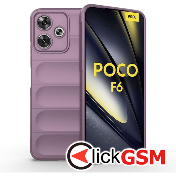 Husa Magic Shield mov Xiaomi POCO F6 exj