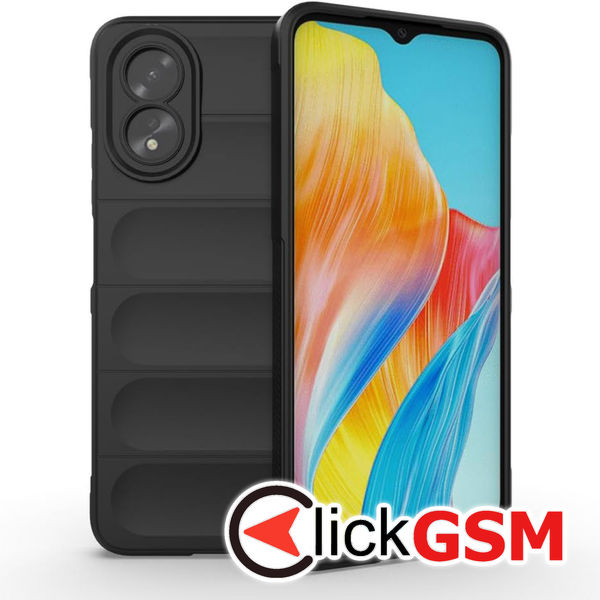 Husa Magic Shield negru Oppo A18 84i