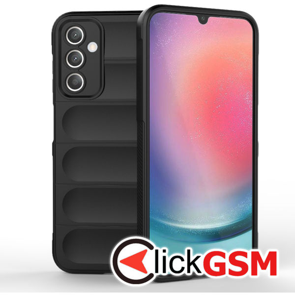 Husa Magic Shield negru Samsung Galaxy A25 50w