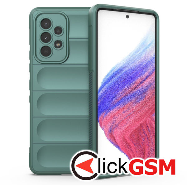 Husa Magic Shield verde Samsung Galaxy A53 5G 57c