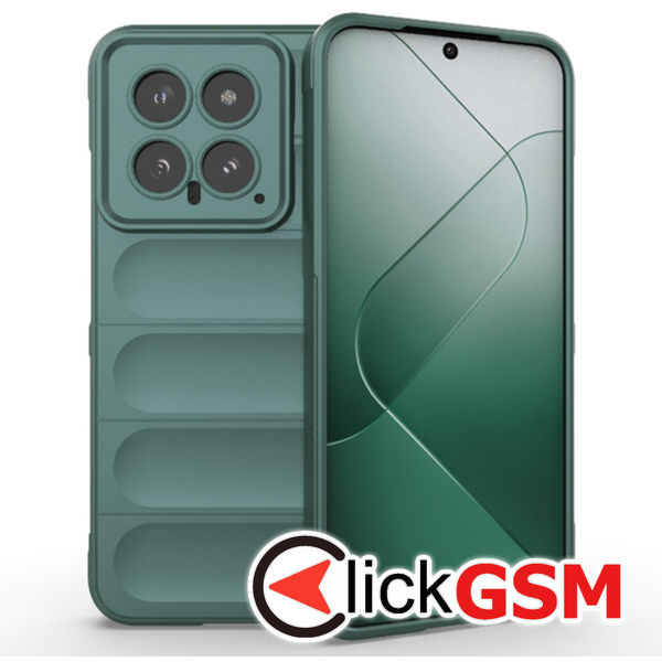 Husa Magic Shield verde Xiaomi 14 7n