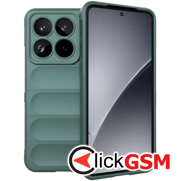 Husa Magic Shield verde Xiaomi 15 Pro iq1