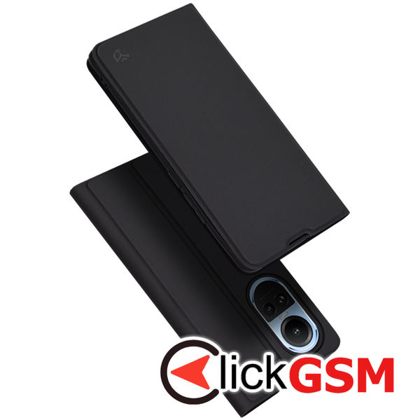 Husa Magskin Book negru Oppo Reno10 Pro 80r