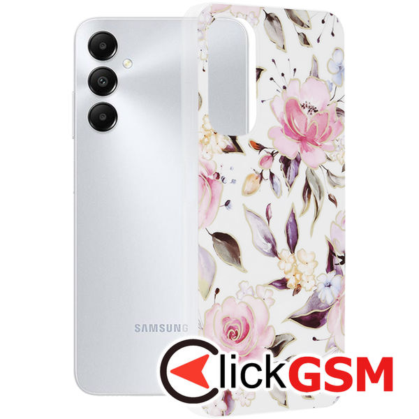 Husa Marble alb Samsung Galaxy A05s 4rp