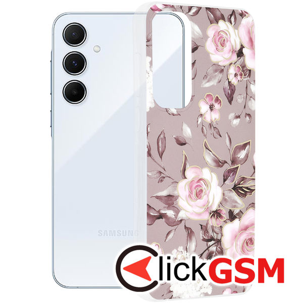 Husa Marble gri Samsung Galaxy A55 59q