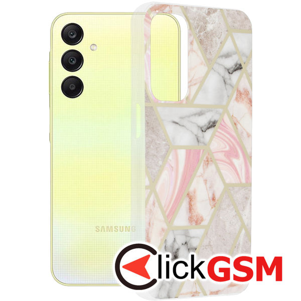 Husa Marble roz Samsung Galaxy A25 50l