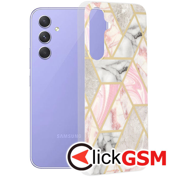 Husa Marble roz Samsung Galaxy A54 5G 57z