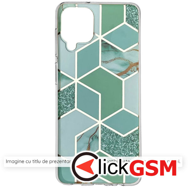 Husa Marble verde Apple iPhone 16 Plus 3q7