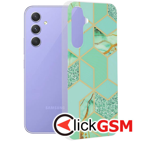 Husa Marble verde Samsung Galaxy A54 5G 580