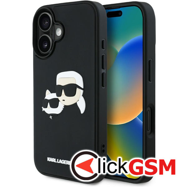 Husa  negru Apple iPhone 16 gva