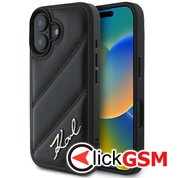 Husa  negru Apple iPhone 16 Plus a5c