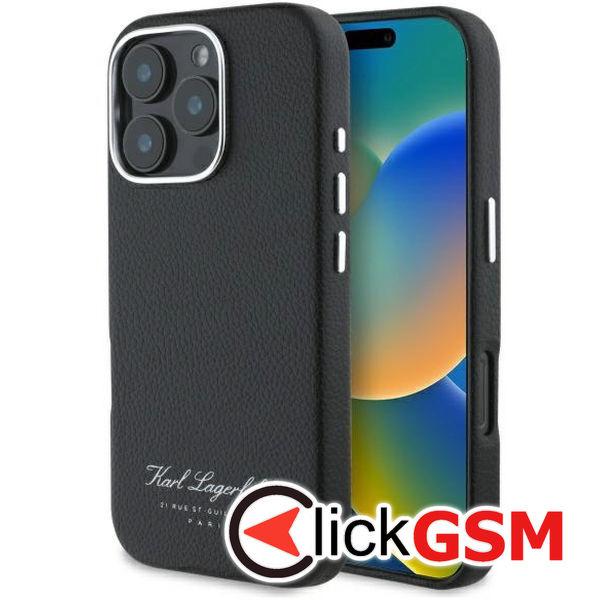 Husa  negru Apple iPhone 16 Pro brj