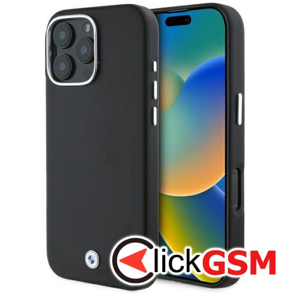 Husa  negru Apple iPhone 16 Pro gyz