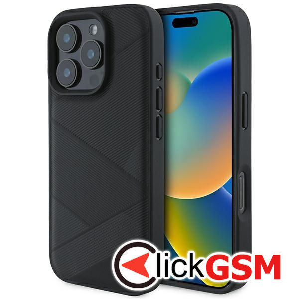 Husa  negru Apple iPhone 16 Pro gzd