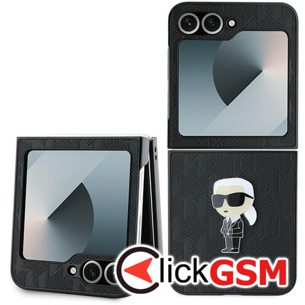 Husa  negru Samsung Galaxy Z Flip6 8io