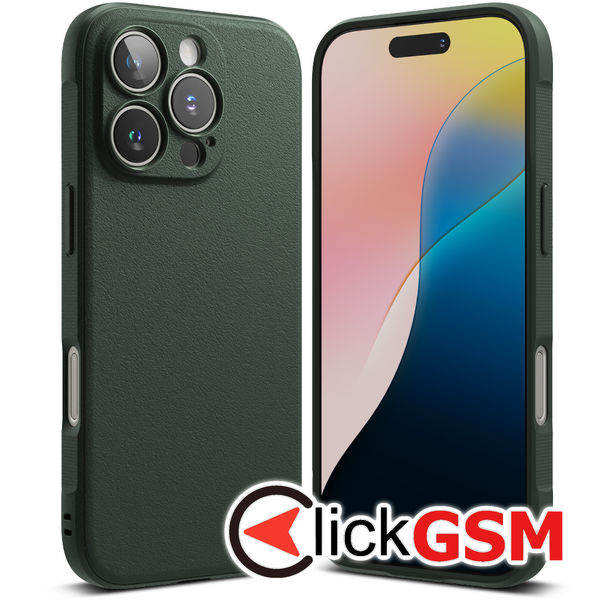 Husa Onyx verde Apple iPhone 16 Pro Max gne