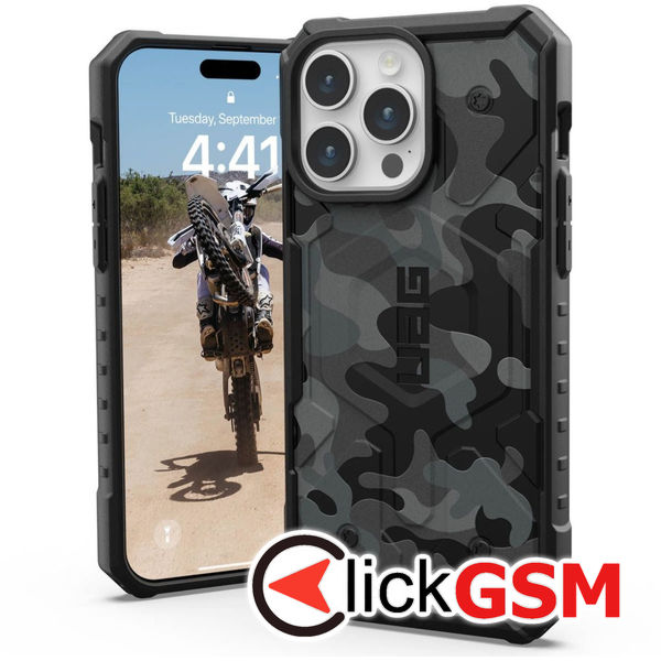 Husa Pathfinder camoblack Apple iPhone 15 Pro Max ilp