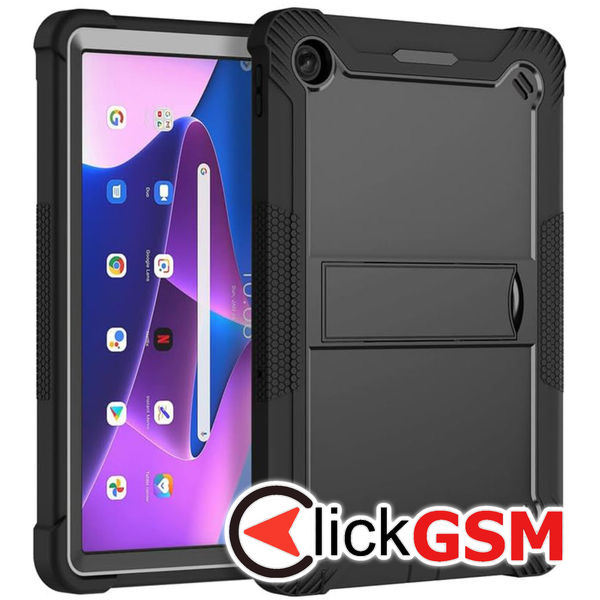 Husa Rugged negru Lenovo Tab M10 Plus 3rd Gen bc1