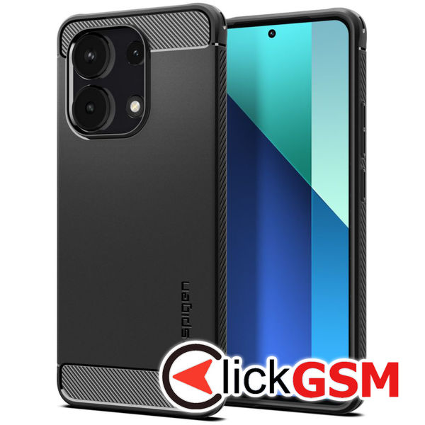 Husa Rugget negru Xiaomi Redmi Note 13 4G 7xr