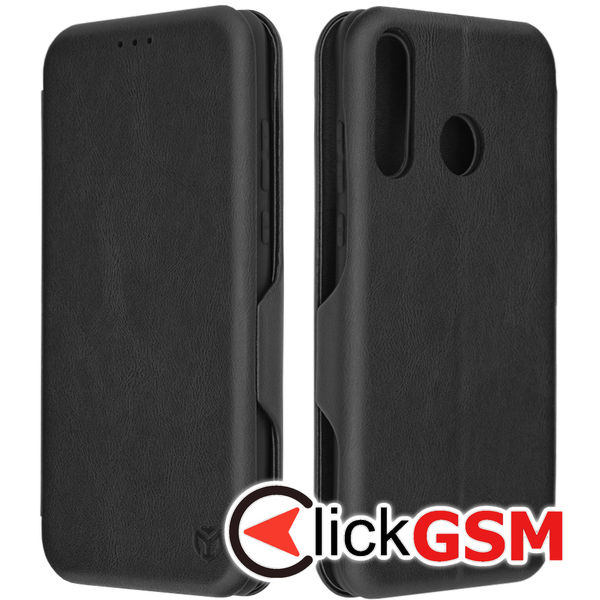 Husa Safe Wallet negru Huawei P30 Lite avd