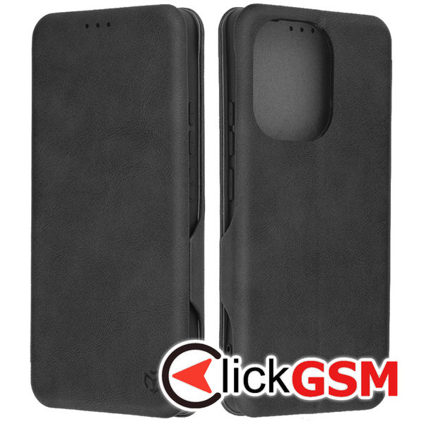 Husa Safe Wallet negru Xiaomi Redmi Note 13 4G 7xf