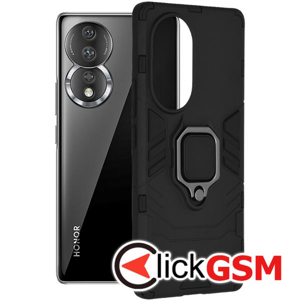 Husa Shockproof negru Honor 80 8i