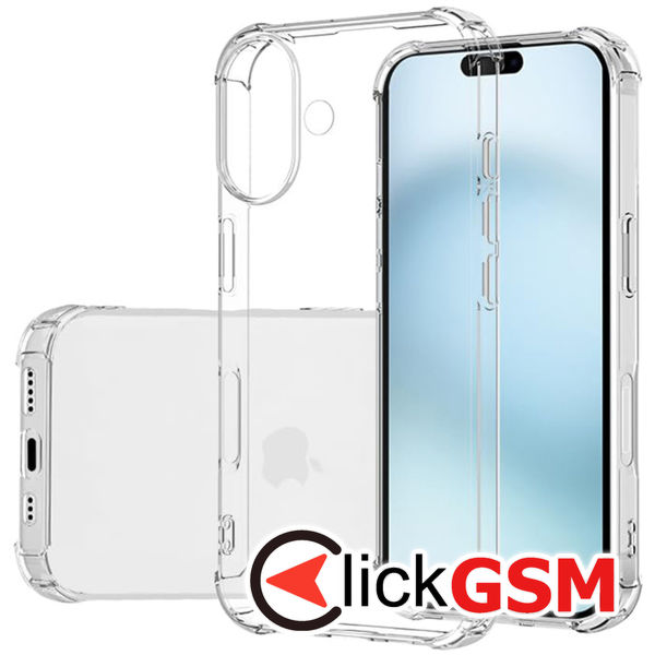 Husa Shockproof transparenta Apple iPhone 16 Plus g8s