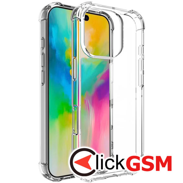 Husa Shockproof transparenta Apple iPhone 16 Pro Max g8u