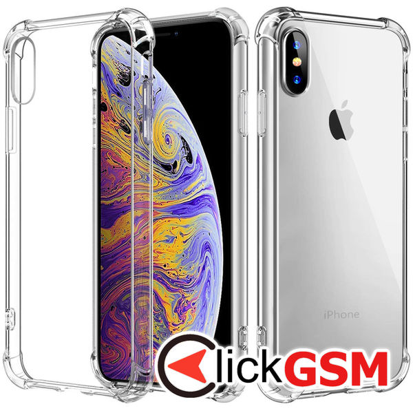 Husa Shockproof transparenta Apple iPhone X 73d