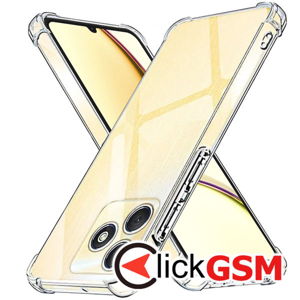 Accesoriu Husa Shockproof Transparenta Realme C53