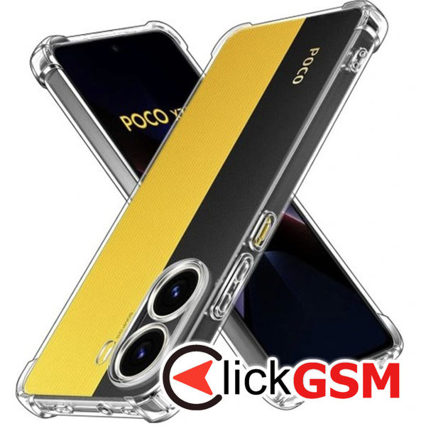 Husa Shockproof transparenta Xiaomi Poco X7 Pro 5v3