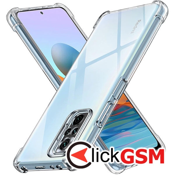 Husa Shockproof transparenta Xiaomi Redmi Note 10 Pro ak9