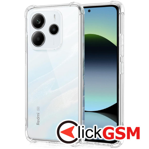 Husa Shockproof transparenta Xiaomi Redmi Note 14 4G 5x8