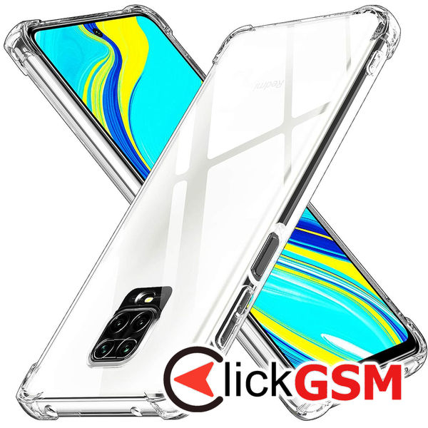 Husa Shockproof transparenta Xiaomi Redmi Note 9 Pro Max 808