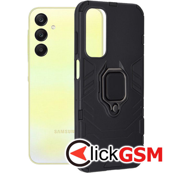 Husa Silicone Shield negru Samsung Galaxy A25 50e