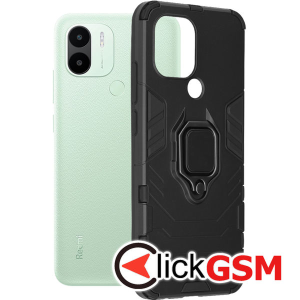 Accesoriu Husa Silicone Shield Negru Xiaomi Redmi A2+