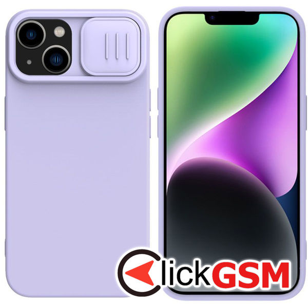 Husa Silk Touck mov Apple iPhone 15 Plus 6to