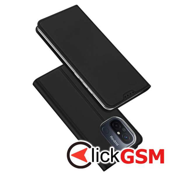 Accesoriu Husa Skin Pro Negru Xiaomi Redmi 12C