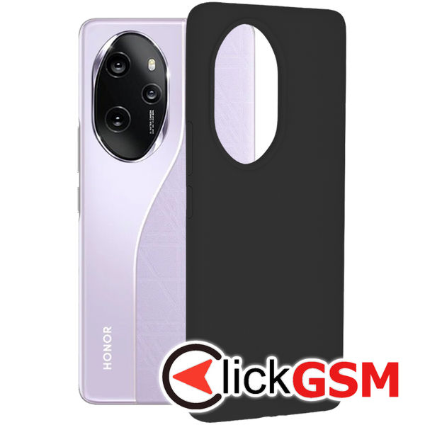 Husa Soft Edge negru Honor 100 Pro b2