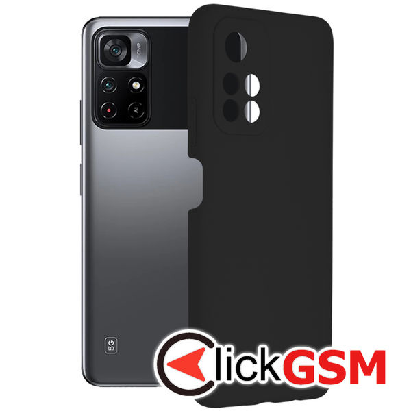 Husa Soft Edge negru Xiaomi POCO M4 Pro 5G 7n5