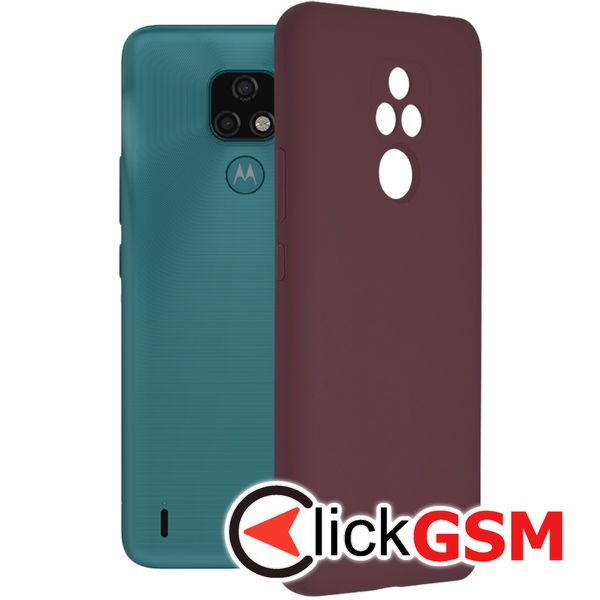 Husa Soft Edge violet Motorola Moto E7 7a4