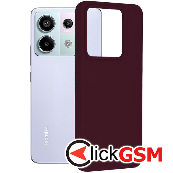 Husa Soft Edge violet Xiaomi Redmi Note 13 Pro 7z0