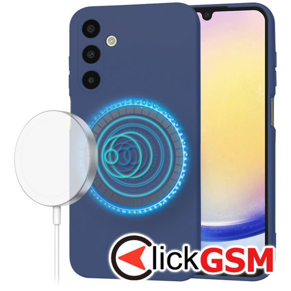 Husa SoftFlex bleumarin Samsung Galaxy A25 dio