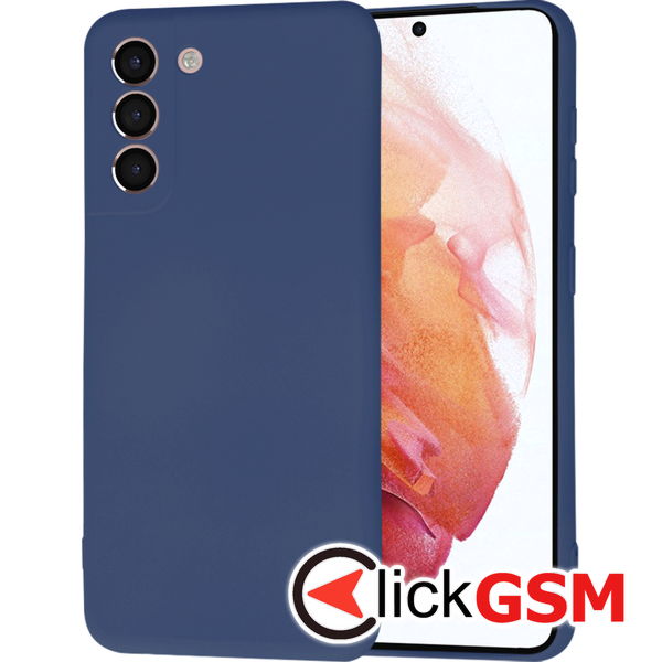 Husa SoftFlex bleumarin Samsung Galaxy S21 5G i5a