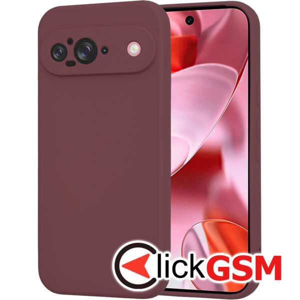 Husa SoftFlex bordo Google Pixel 9 fzo