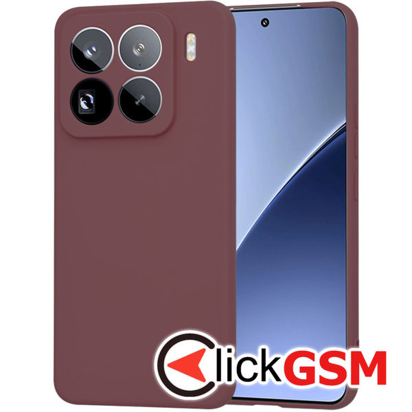 Husa SoftFlex bordo Xiaomi 15 Pro ipp