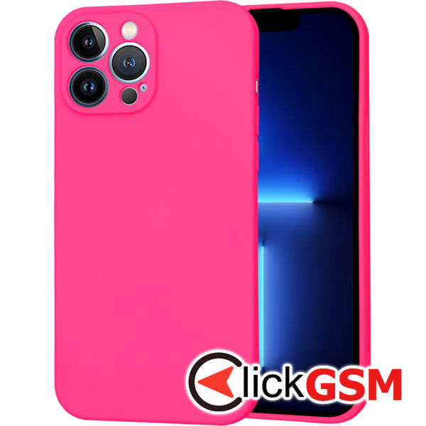 Husa SoftFlex fucsia Apple iPhone 13 Pro Max i3r